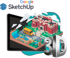 Google SketchUp - Школа программирования для детей, компьютерные курсы для школьников, начинающих и подростков - KIBERone г. Воронеж