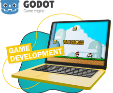 Godot.  Основа создания легендарных игр - КИБЕРшкола программирования для детей, компьютерные курсы для школьников, начинающих и подростков - KIBERone г. Воронеж