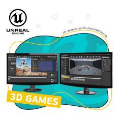 Unreal Engine 4. Игровой движок - КИБЕРшкола программирования для детей, компьютерные курсы для школьников, начинающих и подростков - KIBERone г. Воронеж