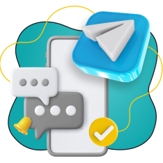 Создание Mini App для Telegram - КИБЕРшкола программирования для детей, компьютерные курсы для школьников, начинающих и подростков - KIBERone г. Воронеж