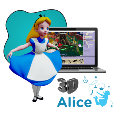 Alice 3d - КИБЕРшкола программирования для детей, компьютерные курсы для школьников, начинающих и подростков - KIBERone г. Воронеж