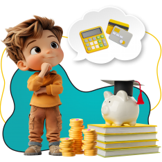 Финансовый интеллект вместе KIBERone - КИБЕРшкола программирования для детей, компьютерные курсы для школьников, начинающих и подростков - KIBERone г. Воронеж