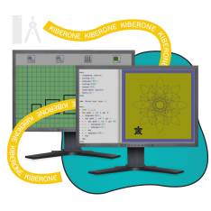Исполнители чертежник и черепашка - КИБЕРшкола программирования для детей, компьютерные курсы для школьников, начинающих и подростков - KIBERone г. Воронеж