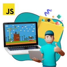 Программирование на JavaScript. Учимся создавать игры! - КИБЕРшкола программирования для детей, компьютерные курсы для школьников, начинающих и подростков - KIBERone г. Воронеж